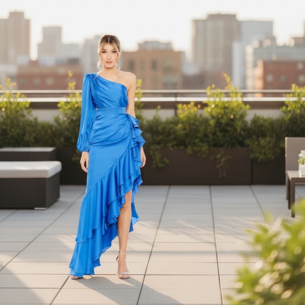 NWT Mac Duggal Gown - Picture 2 of 2